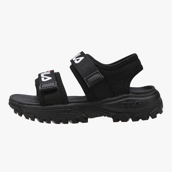 Fila Tracer Kd Boy's Sandals - Black,NZ 279-38712